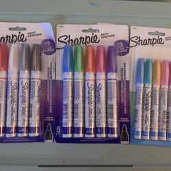 Brand New Oil and Water Based Sharpie Markers