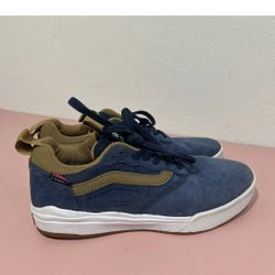 Vans ULTRARANGE PRO Skateboard Shoes. Suede Blue Mens Size 7.0 Like New