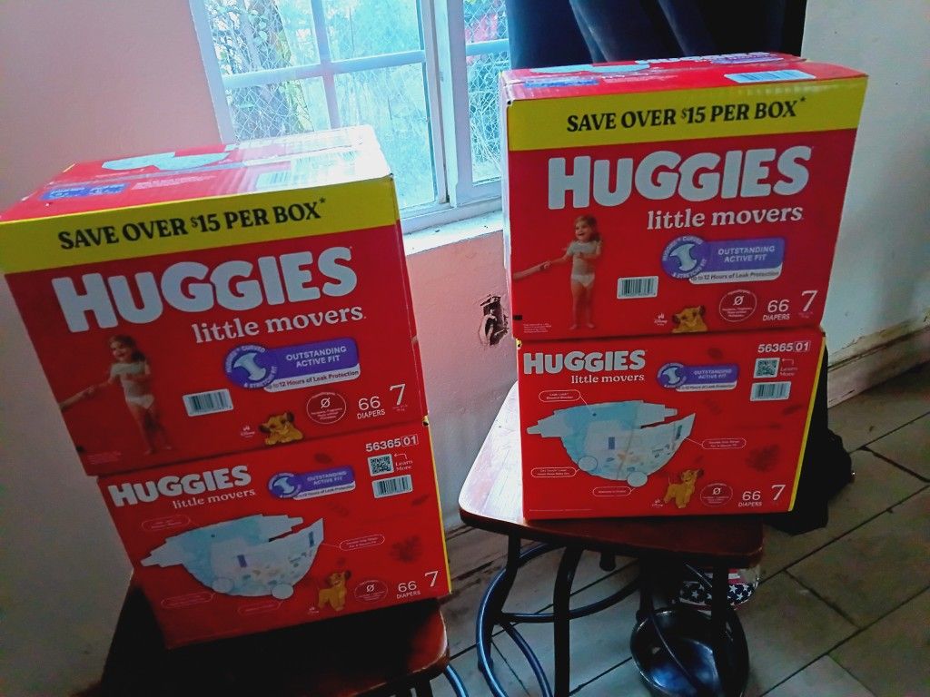 Huggies Size 7 Diapers 