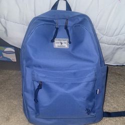 Blue Polo Backpack