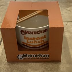 (2) Maruchan Ramen Bowls (Sold Separately) & Chopsticks 20 0z. - NEW 