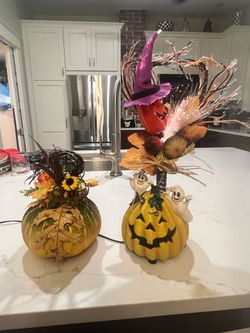 Fiber optic light up Halloween decor
