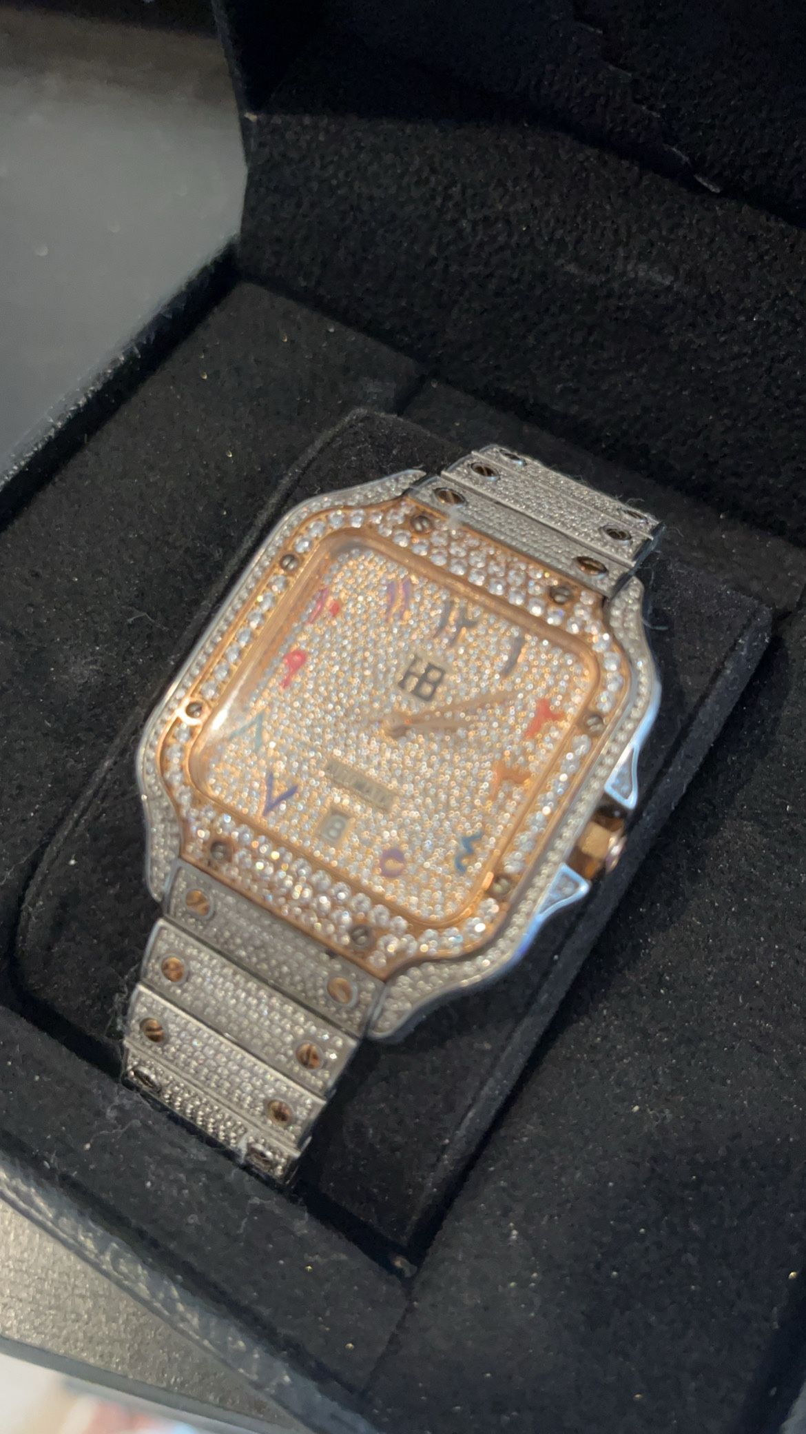 Iced Out Watch