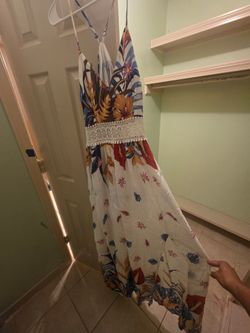 Large Floral Sun dress