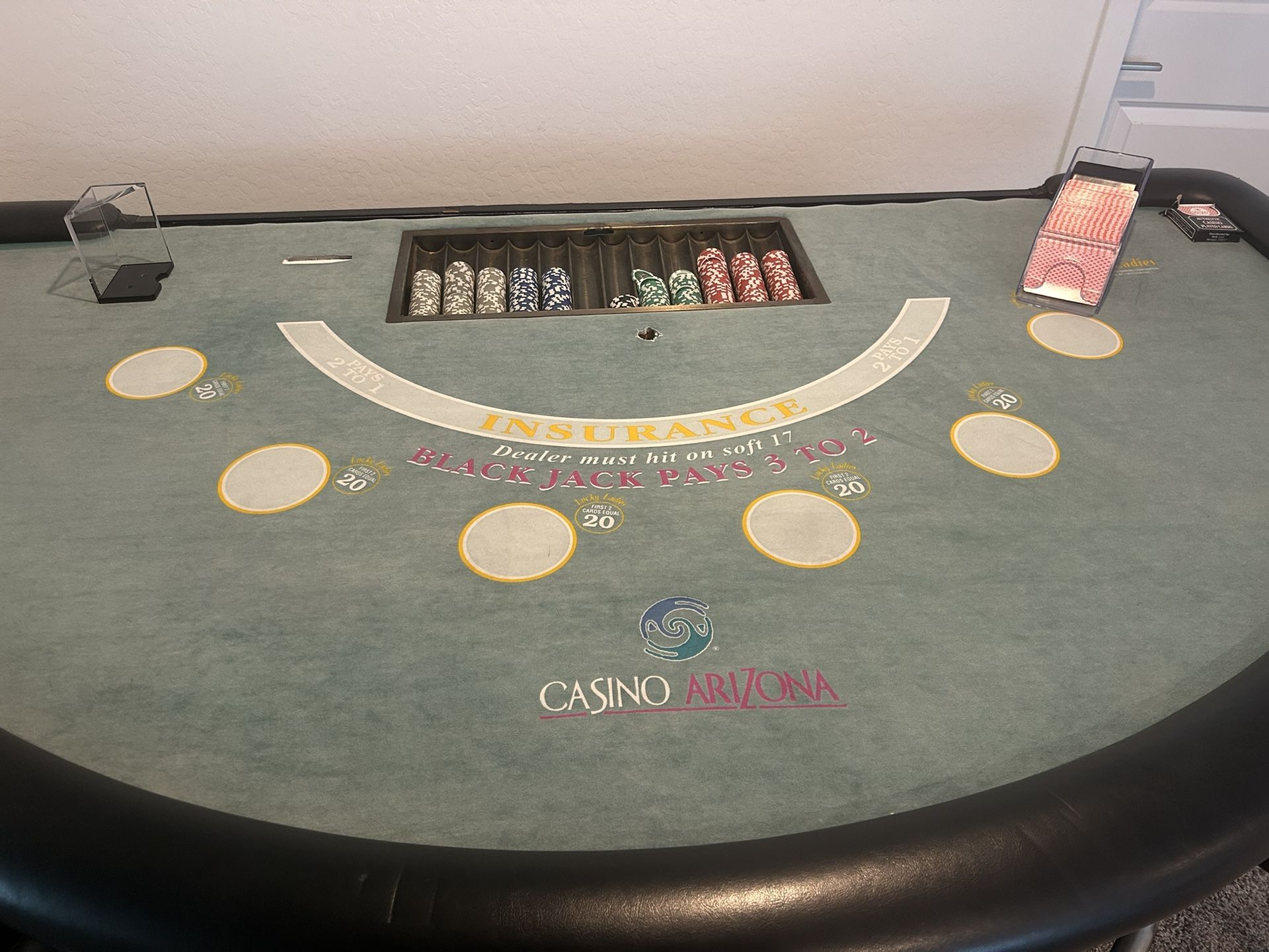 Casino Blackjack Table