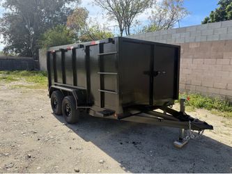 Scissor hoist dump trailer 12 Ft