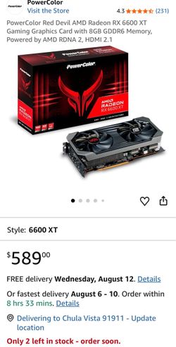 PowerColor Red Devil AMD Radeon RX 6600 XT