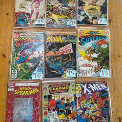 Vintage comic books lot