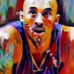 Kobe Bryant artwork Poster