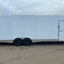 8.5 X 28ft Plus V Nose Cargo Trailer 
