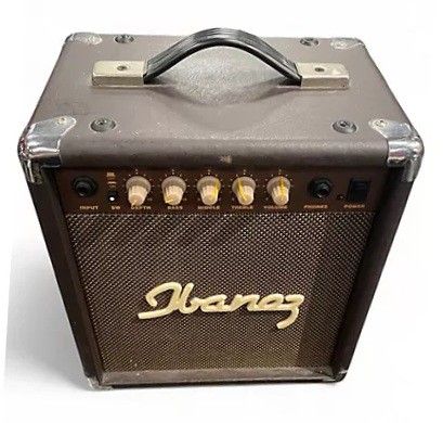Ibanez IBZ 10-A Acoustic Guitar Mini Amp Works.