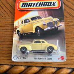 Matchbox 1941 Plymouth Coupe 