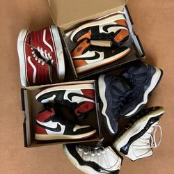 Air Jordan 1’s + Air Jordan 11 + Vans Bundle 