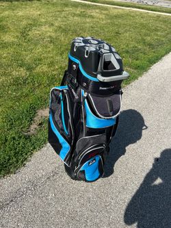 Founders Club 3G 14 Way Organizer Top Golf Cart Bag with Full Length Dividers