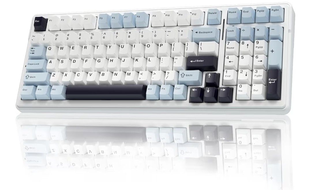 AULA F99 Wireless Mechanical Keyboard ⌨️🎮
Hot-Swappable | RGB Backlit | Gasket Structure