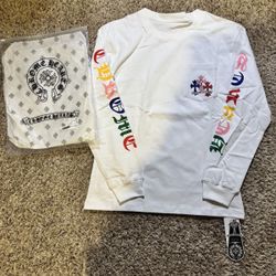 Chrome Heart White Long Sleeve