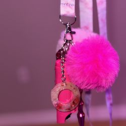 Pink Dream Safety Keychain 💕💭