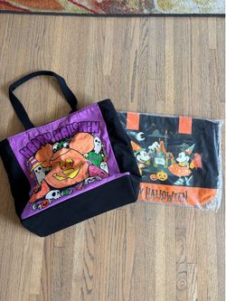 Disney Halloween large tote bags