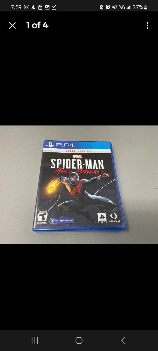 spiderman miles morales ps4 $10