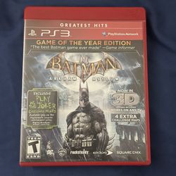 batman arkham asylum for ps3