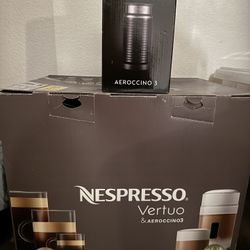 Nespresso Vertuo Machine and Froth Maker