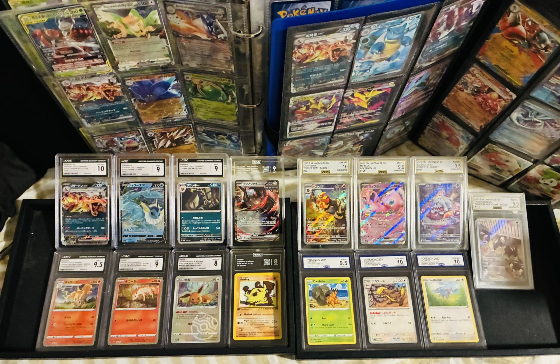 Graded Slab Pokemon Card Lot 15?slabs