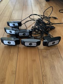 Logitech HD Webcams (Lot of 6)