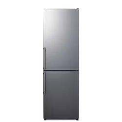 24 in. W 10.8 cu. ft. Bottom Freezer Refrigerator in Stainless Look, ENERGY STAR