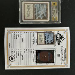 Graded Magic The Gathering Cards Lot
