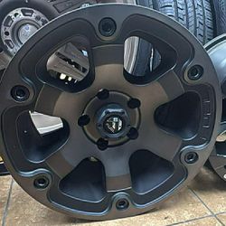 17x9 5x127 WHEELS AND TIRES 33/1250/17