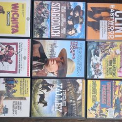 DVD Movies - 54 Classic 1940's, 50's, and 60's Westerns