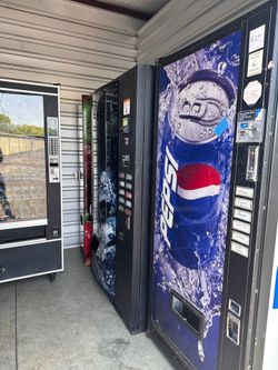 Lot of Vending machines