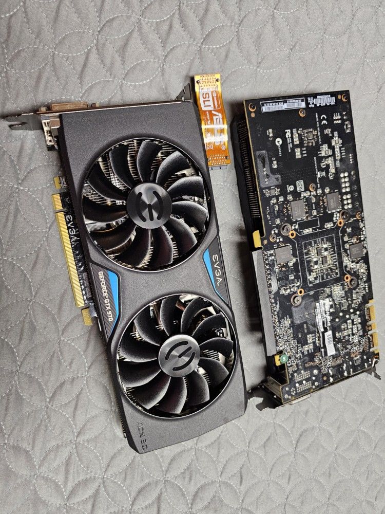 Dual EVGA GTX 970, ASUS SLI bridge