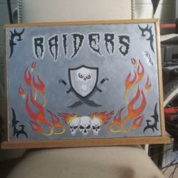 Wood Raider Plaque 