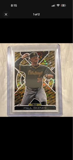 Topps 2024 Black Gold Paul Skenes BG-6 Pittsburgh Pirates Insert