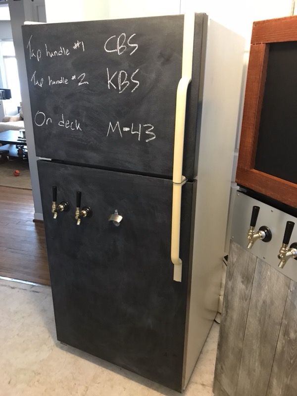Two Tap Beer Kegerator with Complete Assembly including CO2 Tank