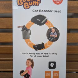 Bubblebum Travel Car Booster Seat for US & Europe