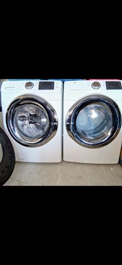 Washer and dryer