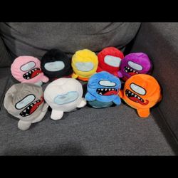 Among Us Double Sided Plushies/Among Us Toys ... Asking 1/$10 OR 4/$35
