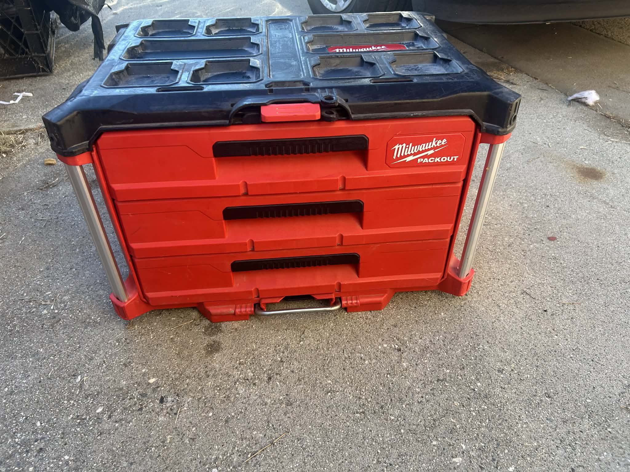 Milwaukee Packout 3 Drawer