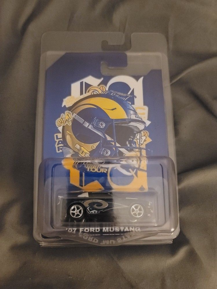 Los Angeles Rams Custom Hot Wheel