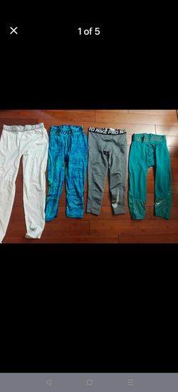 Men's size small Nike Pro compression training tights lot of 4