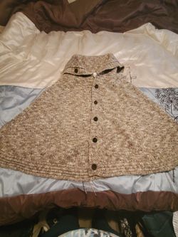 Poncho sweater