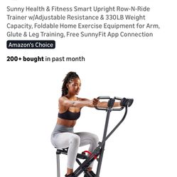 Sunny Health & Fitness  Row-N-Ride