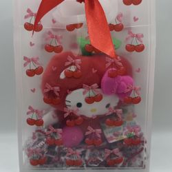 Hello Kitty Valentines Day Cherry Plush