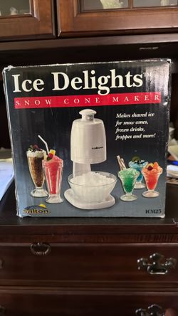 Snow Cone Maker by Salton - Ice Delights" Shaved Ice Maker