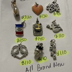 James Avery Retired Charms Brand New Price In The Picture 