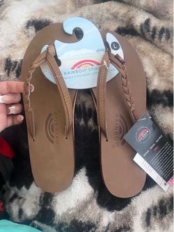 Rainbow sandals