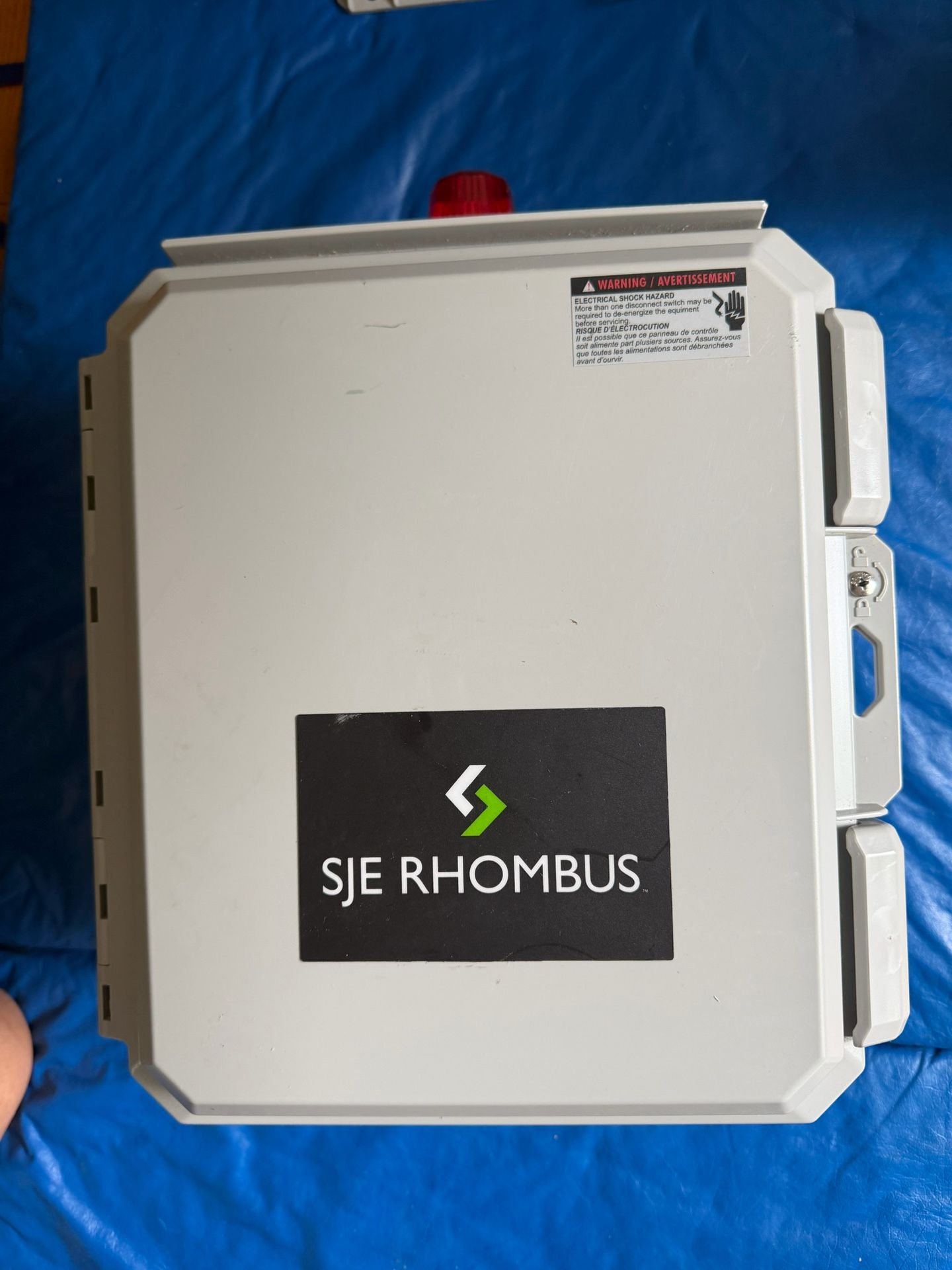Single Phase, Duplex Alternating Pump Control Panel  SJE Rhombus Model 122 (w/ 3 Floats)