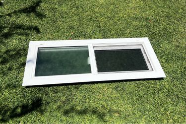 Bathroom Double Pane Slide Tempered Glass Window - Venta de Baño Vidrio Doble Templado